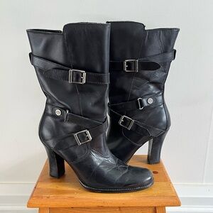 Harley Davidson boots with a heel